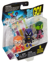 DC Comics Teen Titans Go! Mini Figures 3-Pack